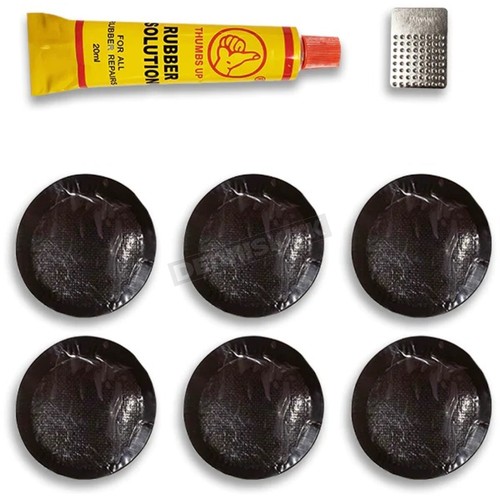 Stop tire patches and - go,